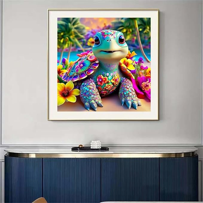 SHICERNHJ Sea Turtle 5D Diamond Painting - Image 3