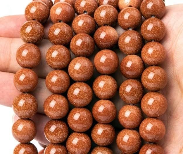 Zenkeeper 108 Pcs Goldstone Beads - Image 3