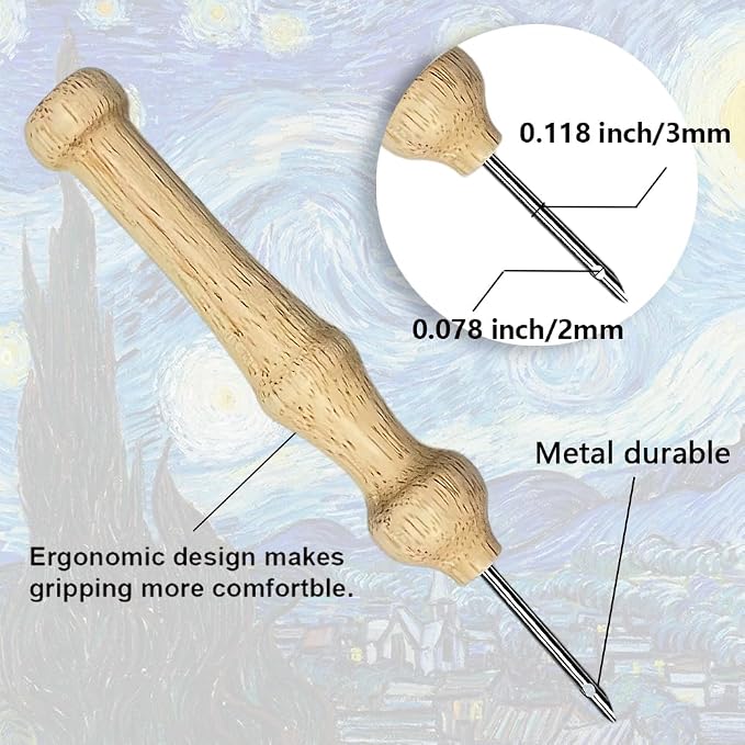 BEUNITONE Starry Sky Scenery Punch Needle Kit - Image 3