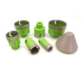 Diamond Core Drill Bits Set,25/35/45/50/65/75mm Tile Hole Saw Kit with 82mm Diamond Beveling Chamfer Bit for Porcelain Ceramic Tile Granite Marble
