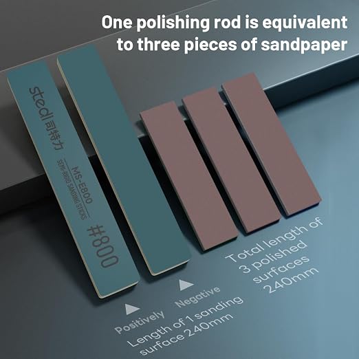 stedi Sanding Sticks, Model Hobby Making Tools, #400#600#800 | 6PCS Polishing - Image 5