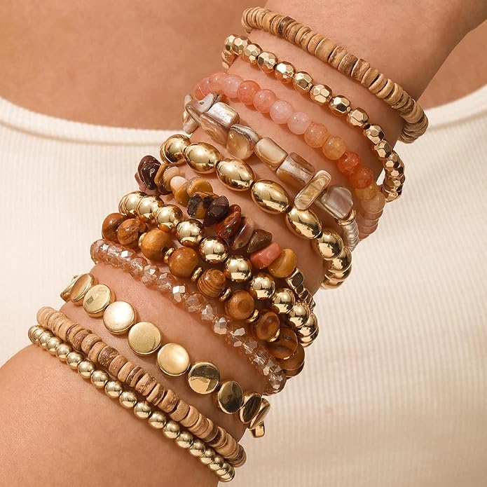 Friendship Bracelets Boho Stackable Bracelets - Image 2