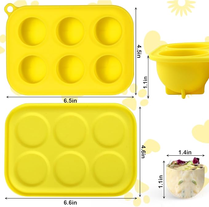 BABORUI 6 Cavities Dog Treat Molds - Image 3