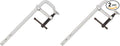 Wilton Mini F-Clamp, 8" Opening, 2-1/4" Throat, 400 Lbs. Clamping Force (Model MMS-8) (Pack of 2)