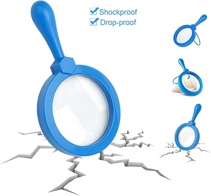 Rongon Magnifying Glasses for Kids, Jumbo Magnifiers - Image 5