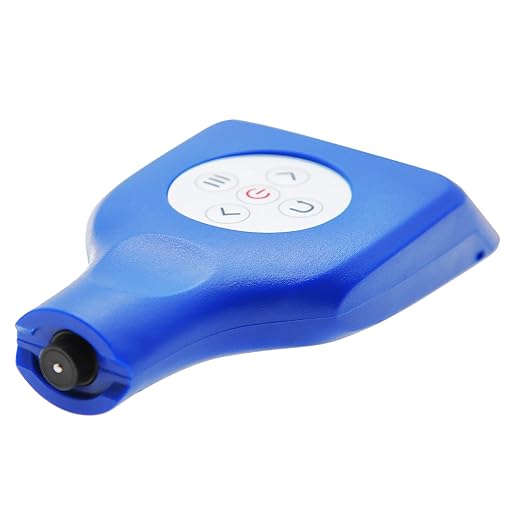 Coating Thickness Gauge Automobile & Painting Industries Measuring Paint Corrosion Protection Thicknesses on Steel Iron Aluminum Zinc Copper Metal Surface Coating Thickness Meter AMT151