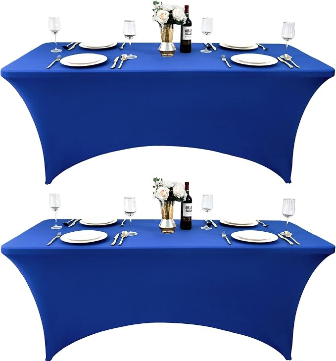 2-Pack 8ft Spandex Table Covers by Unknown