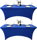 2-Pack 8ft Spandex Table Covers by Unknown