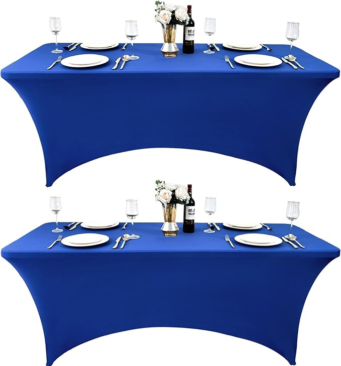 2-Pack 4ft Spandex Table Covers by Unknown