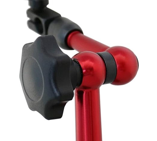 Accusize Industrial Tools 0-1'' by 0.001'' Dial Indicator, 0.03'' by 0.0005'' and 1 Magnetic Base Professional Combo, 0510-0518
