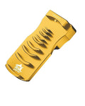 9-in-1 PVC Pipe Deburring Tool, Adjustable Chamfers PVC Chamfer Tool for 9 Sizes: 0.5 Inch to 4 Inch Plastic Pipes, Professional Effective PVC Pipe Reamer for SCH40 PVC, CPVC Pipes (Gold)