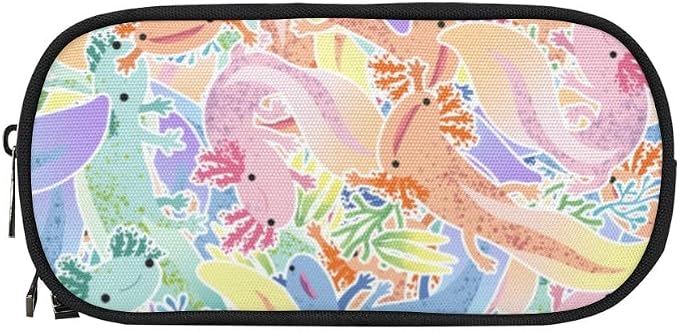 Adorable Axolotls Mexican Pencil Case - Image 6