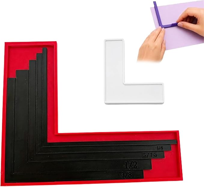7pcs Paper Crafting Alignment Guides by Unknown