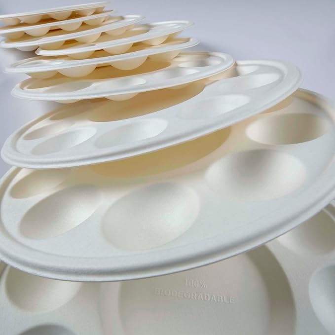 Creative Mark Disposable Paint Palette, 7-3/8" Diameter, 10 Pack - Image 3