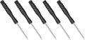 5PCS Mini Phillips Screwdriver, 2mm Cross Head with Black Non-slip Handle for Small Appliances, 3.27"(83mm) Total Length, Non-magnetic