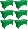 6-Pack 6ft Spandex Table Covers by Unknown