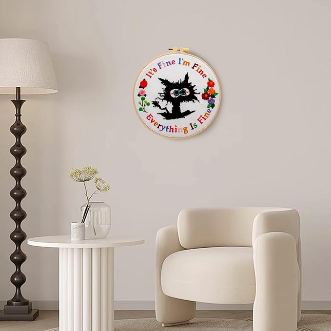 Haootadiy Beginner Embroidery Kit - Image 4