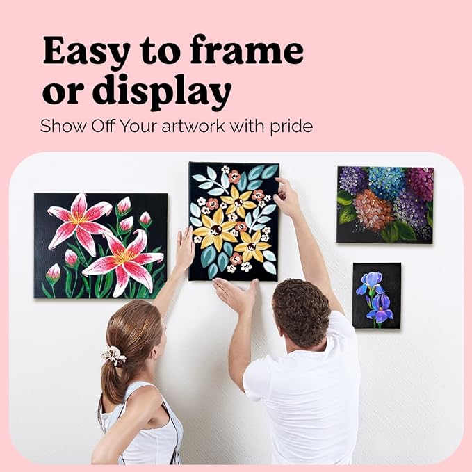 Chalkola Black Canvas for Painting - Image 9