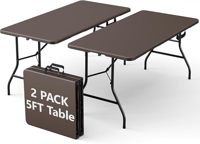 2 Pack Folding Table 5ft by FoldingFurniture