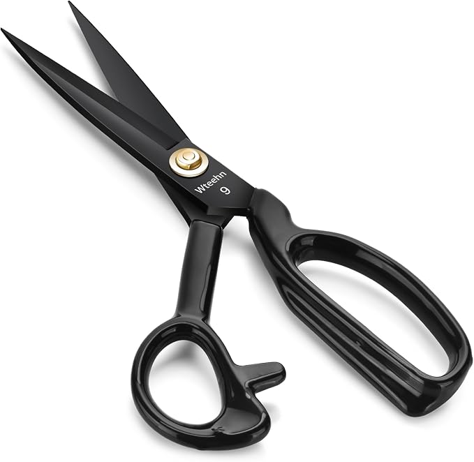 Fabric Scissors Professional, Tailor Sharp Sewing Shears by Wteehn