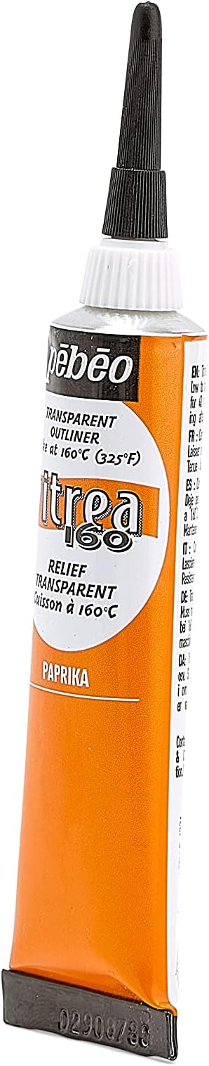 Pebeo Vitrea 160, Glass Paint Outliner, 20 ml Tube - Image 13