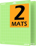 2pcs Standard Cutting Mats for Cricut Maker 3, Explore 3, Air 2, 12x12 inch by XINART