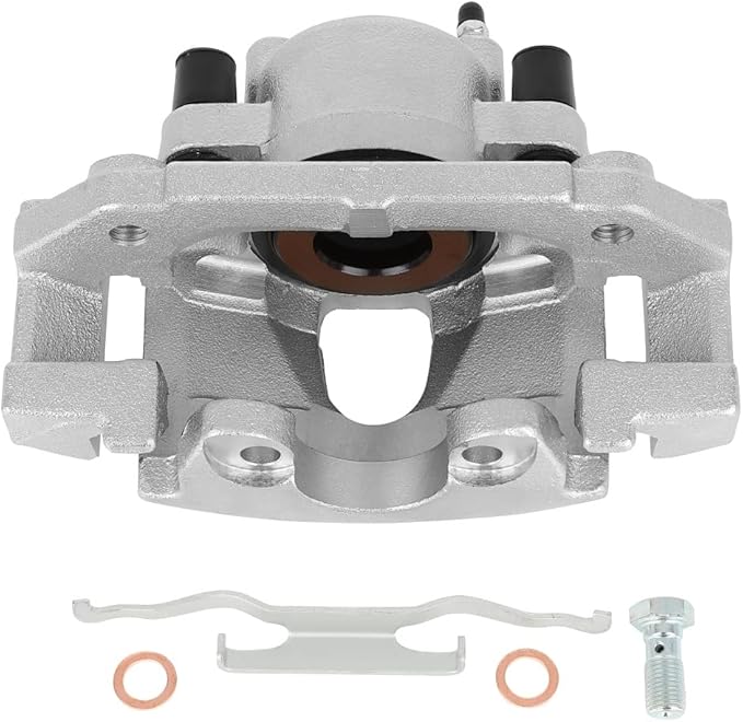 SCITOO 18B4777 Front Right Disc Brake Caliper w/Bracket Fit For Chrysler Town & Country 2001-2007,For Dodge Caravan 2001-2007,For Dodge Grand Caravan 2001-2007, Single Piston