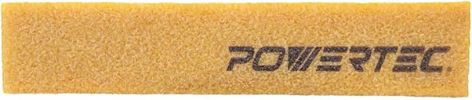 POWERTEC 71002-P4E Abrasive Cleaning Stick for Sanding Belts & Discs 8-1/2" 4PK | Natural Rubber Eraser - Woodworking Shop Tools for Sanding Perfection