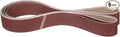 2 x 72 Inch Sanding Belt, 6 Pcs 180 Grit Knife Sharpener Belts Work Sharpening for Belt Sander Knife Carving Tool Metal Working