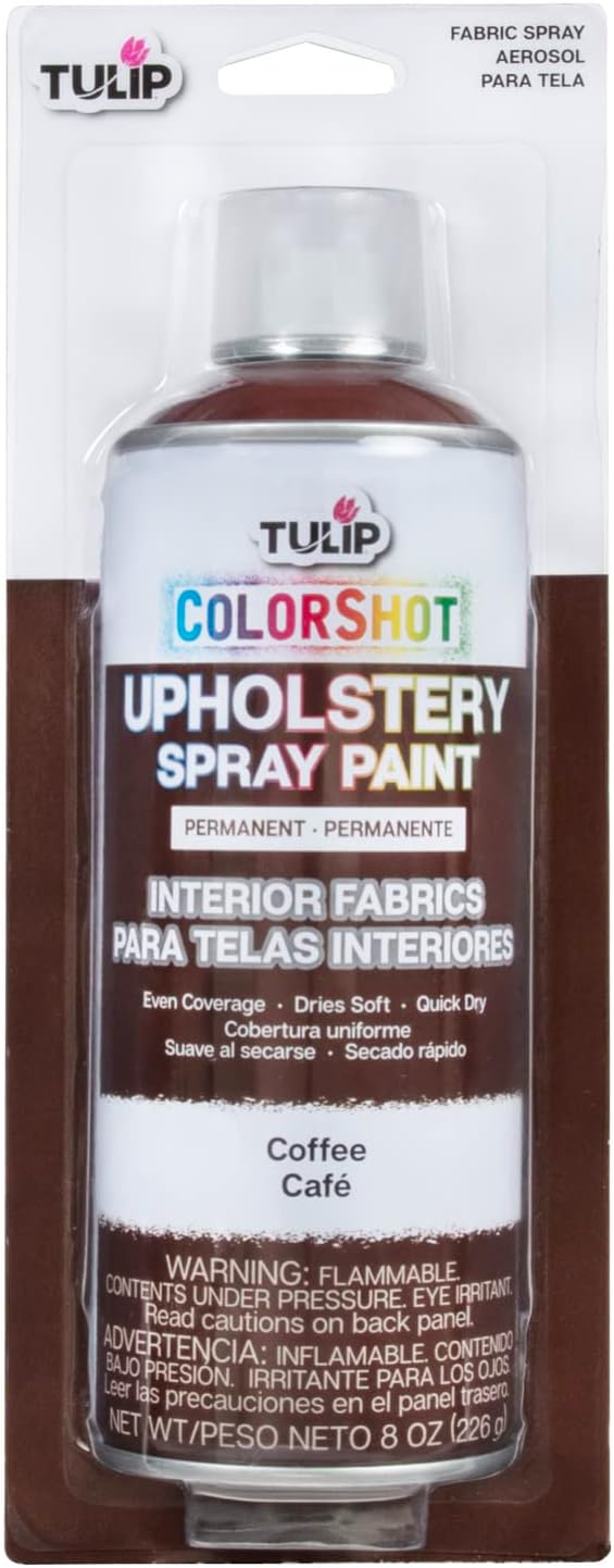 Tulip ColorShot Instant Fabric Color Interior Upholstery Spray 8 oz by Tulip