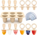 Silicone Baby Popsicle Molds for Teething Relief by YukiniYa