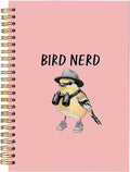 Funny Bird Birding Spiral Notebook, Birds Watching Journal, Gifts by bitkan