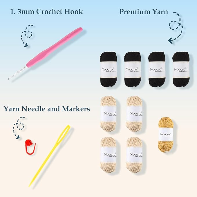 Noocro Crochet Kit for Intermediate or Advanced Levels, Complete Craft Kit for - Image 3