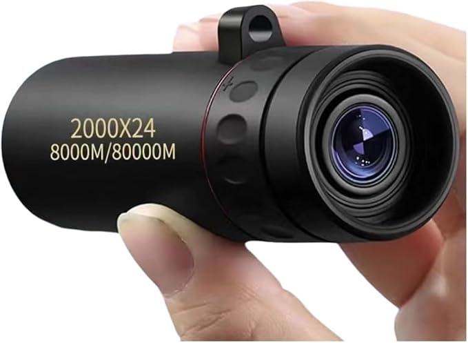 Compact High Power Monocular Telescope, 8X Magnification Portable Single Tube by Unknown