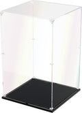 Clear Acrylic Display Case, Self-Assemble Showcase by dofopo