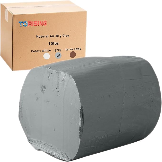 Air Dry Clay 10 LBs, Pottery Modeling Clay by Torising