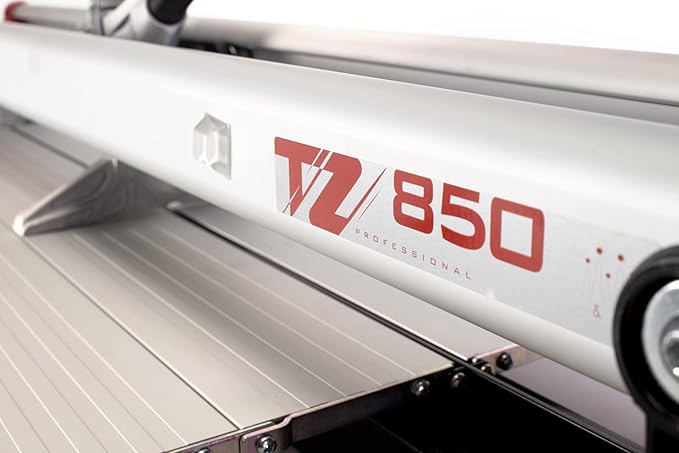RUBI | Manual Tile Cutter TZ -850 | Professional Ceramic Tile Cutter Ideal For Intensive Cutting up to 33 7/16" | Robust Chassis Guides and Breaking System