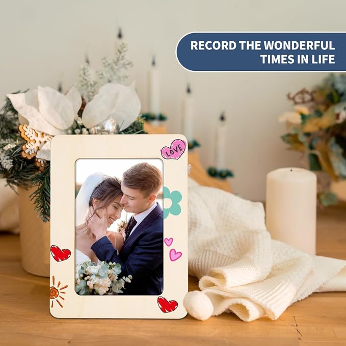 zjdbset Picture Frame Painting Craft Kit - Image 7