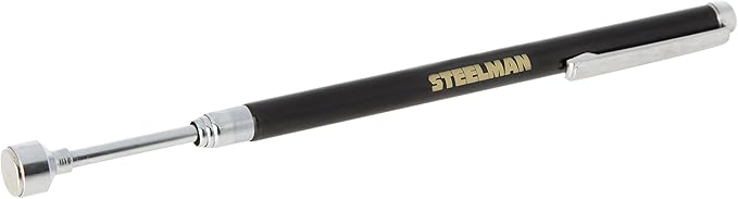 Steelman 24-inch Extendable Telescoping Magnetic Pick-Up Tool 3.5-Pound Capacity Magnet