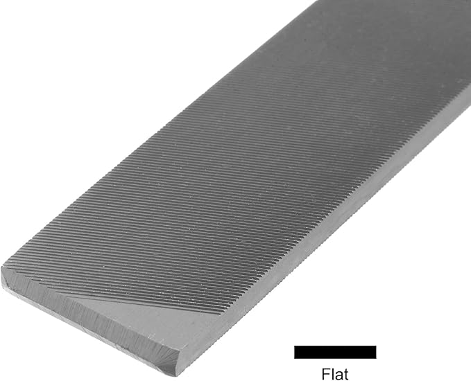 HARFINGTON Farmers Own Files 10 Inch High Carbon Steel Single Cut Flat Hand Rasp File for Deburring and Removing Material