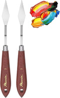MECCANIXITY Pack of 2 Palette Knife No.5, 7.8" Long by MECCANIXITY