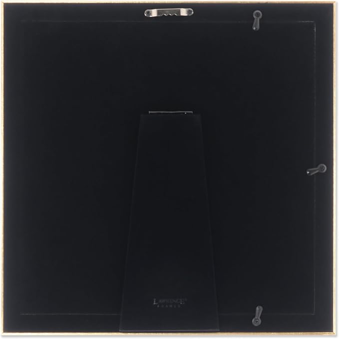 Lawrence Frames 536210 10x10 Sutter Burnished Gold Picture Frame - Image 4