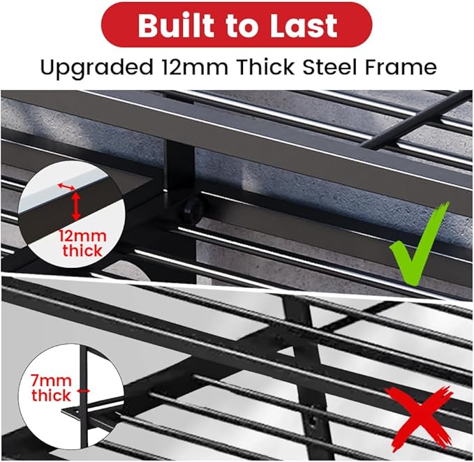 4 Layers Power Tool Organizer Wall Mount with Power Strip, Heavy Duty Metal Shelf, 400lbs Capacity for Cordless Drills, Batteries & Garage Storage (8 Slots with 8 Outlets Power Strip)