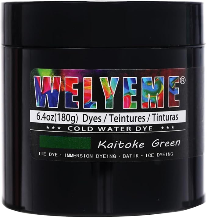 Cold Water Dye, Tie Dye Powder, Fabric Dye Powder by WELYEME