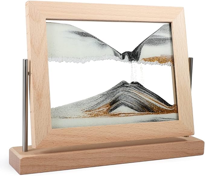 Bochino Moving Sand Art Picture Dynamic Sand Picture 3D Sand Art Frame by BochinoBringsNewLifeStyle