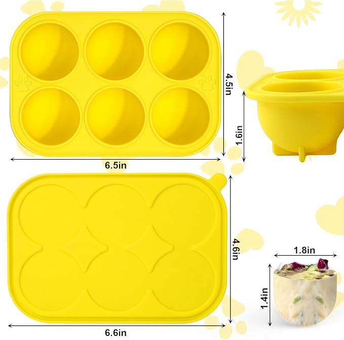 BABORUI 6 Cavities Dog Treat Molds - Image 6