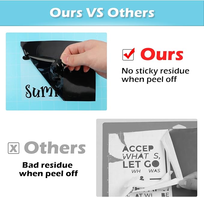 HTVRONT Light Grip Cutting Mats- 2 Pack Cutting Mat 12x12 Compatible - Image 7