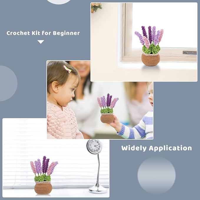 kgxulr Crochet Kit, Crochet Kit - Image 7
