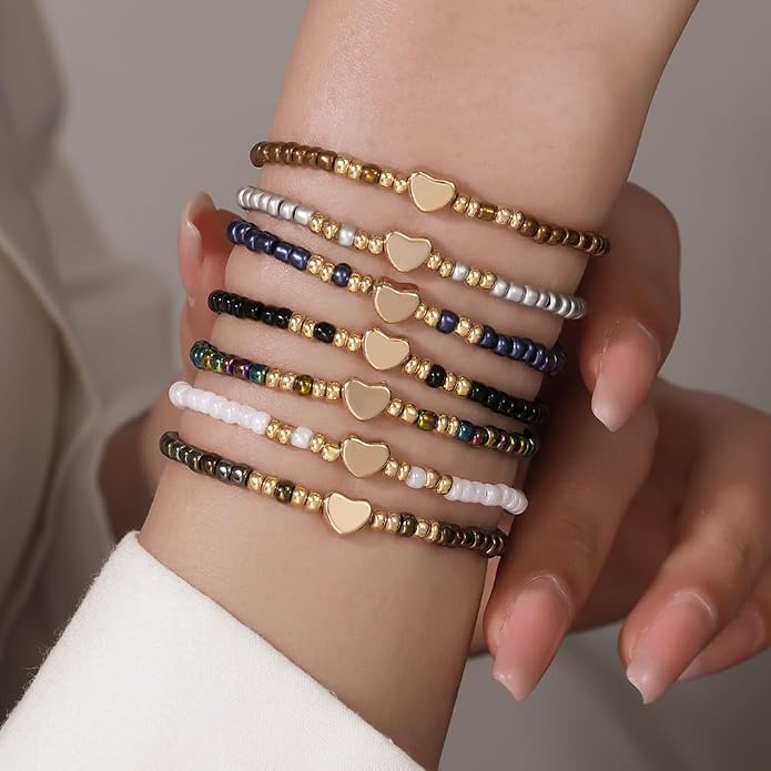 Friendship Bracelets Boho Stackable Bracelets - Image 2