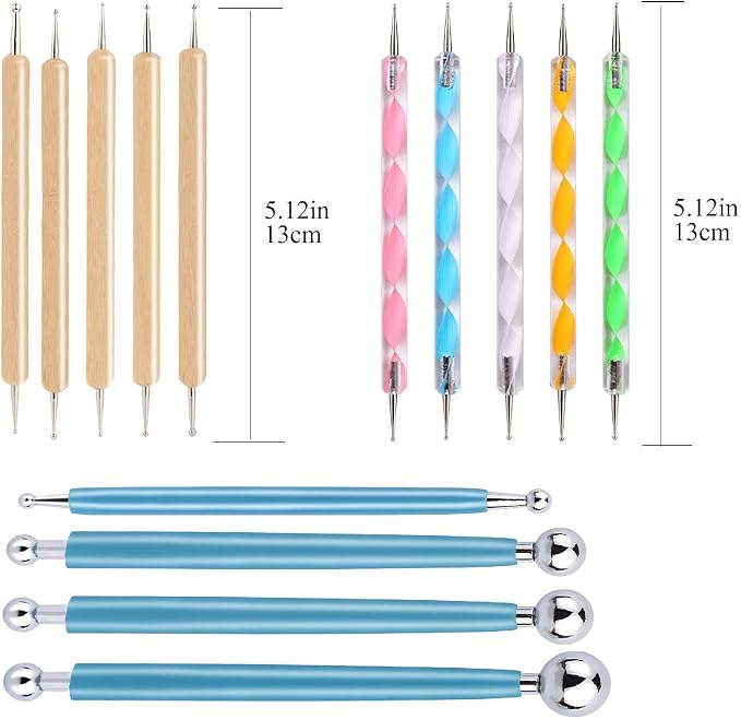 14 Pcs Dotting Tools Ball Styluses - Image 2